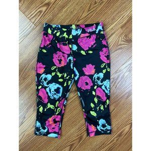 Fila Sport Womens Medium Floral Running Leggings